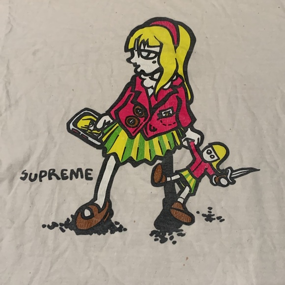 SUPREME Suzie Switchblade T-Shirt - MENS SIZE MEDIUM - Picture 3 of 8